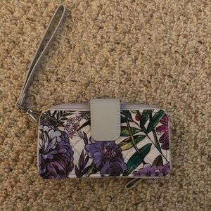 Vera Bradley wallet and smartphone wristlet